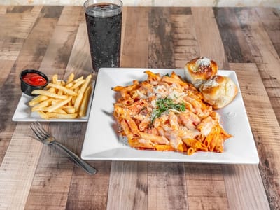 Baked Ziti Combo with fries
