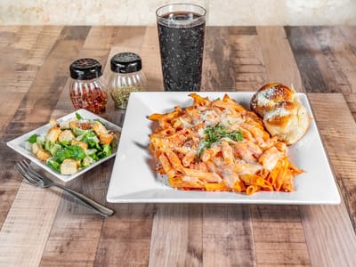 Baked Ziti Combo with salad