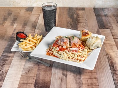 Chicken Parmigiana Combo with fries (Spaghetti or Penne)