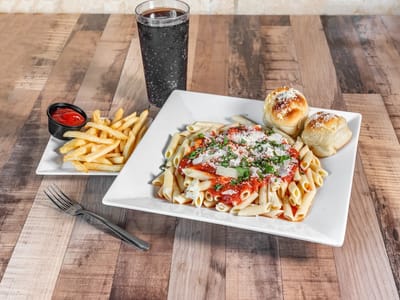 Choice of Pasta Combo with fries (Spaghetti or Penne)